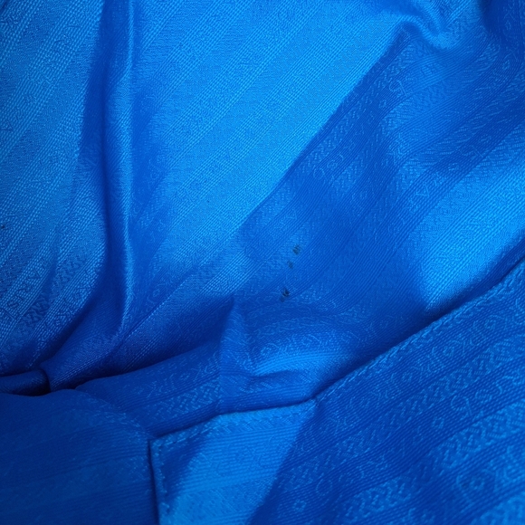 JPK Paris 75 Blue Patent Leather Large Work Travel Tote - Picture 14 of 16